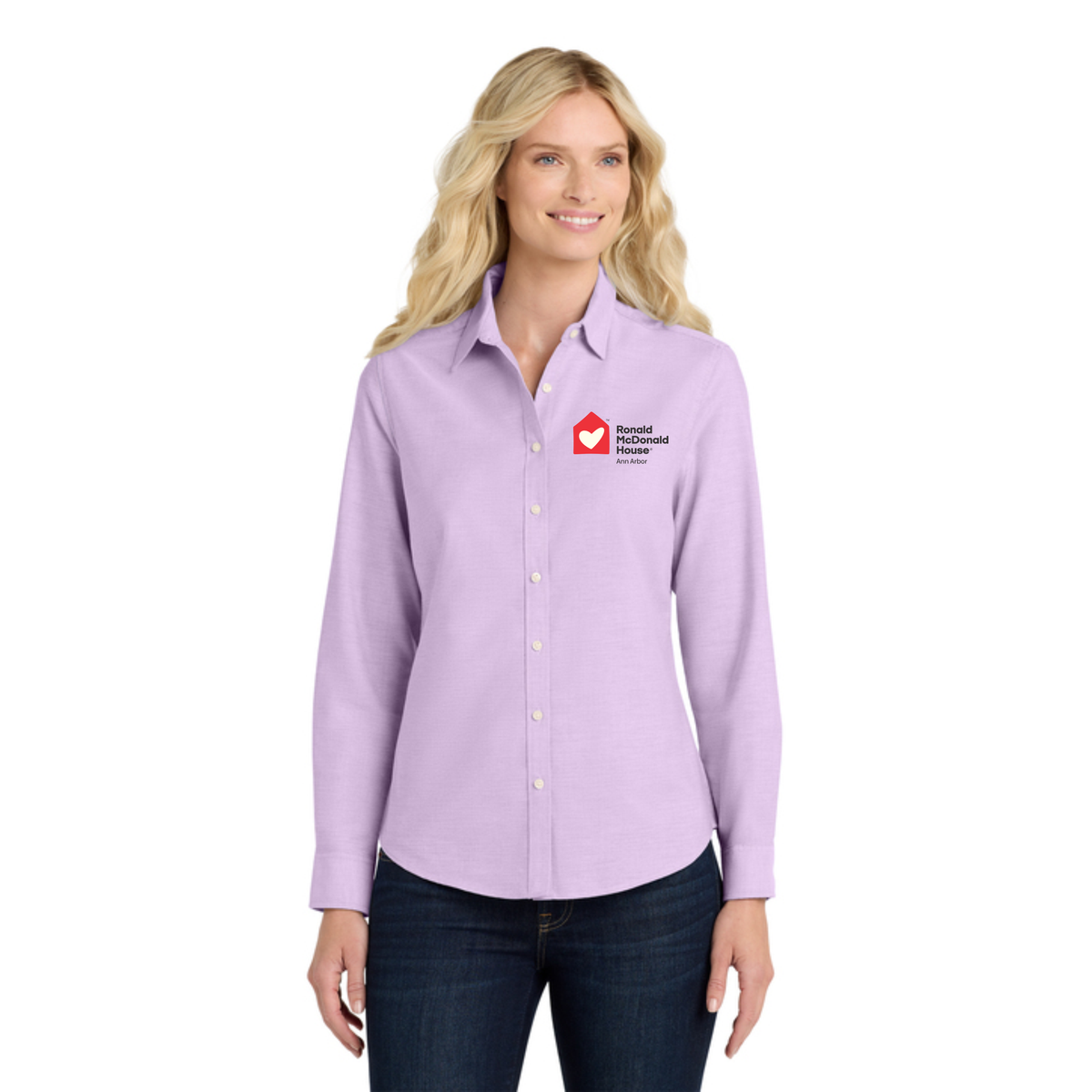Port Authority® Women's SuperPro™ Oxford Shirt