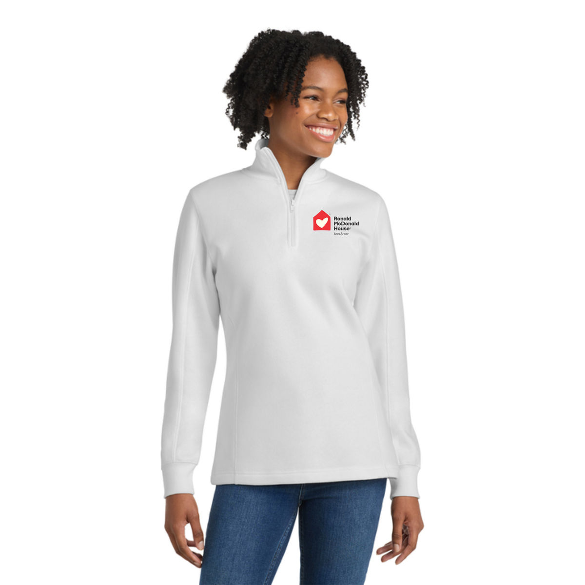 Sport-Tek® Women's 1/4-Zip Sweatshirt